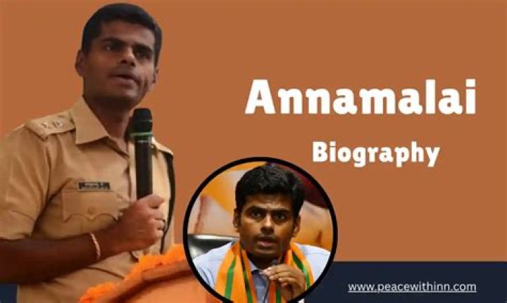 Exploring The Financial Landscape Of Annamalai: Understanding His Net Worth
