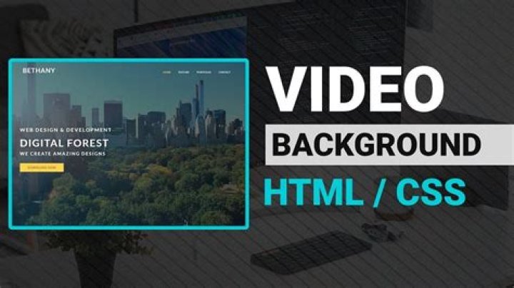 Creating Stunning Background Video HTML: A Comprehensive Guide