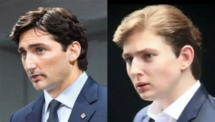 Unlikely Encounters: Barron Trump And Justin Trudeau