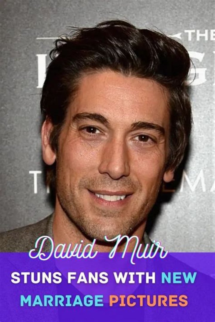 David Muir's Stunning Surprise: Fans React To Marriage Photos