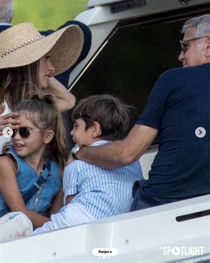 Capturing Love: George Clooney's Children Pictures