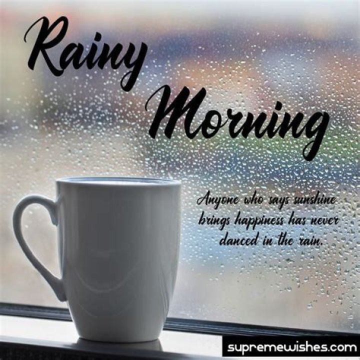Embracing The Joy Of A Good Morning Happy Rainy Day