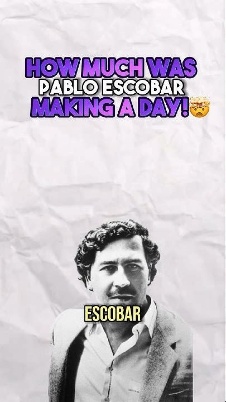 Unveiling The Wealth Of A Drug Lord: How Much Was Pablo Escobar Making?