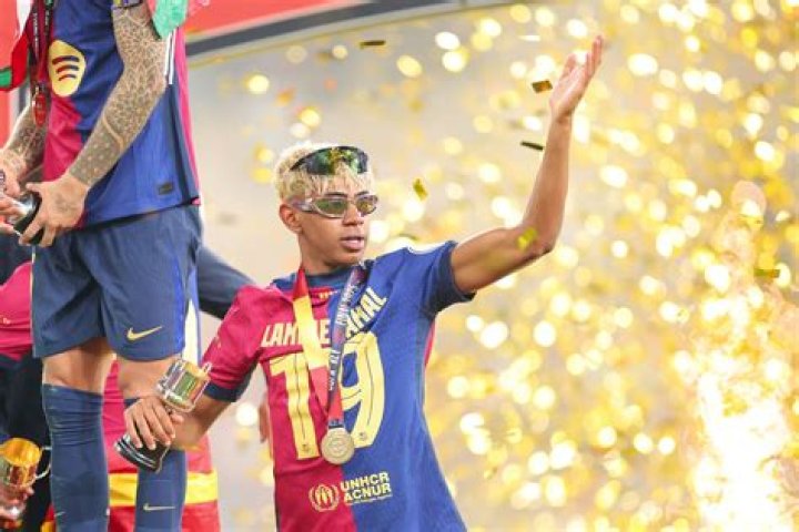 Celebrating Lamine Yamal's Success