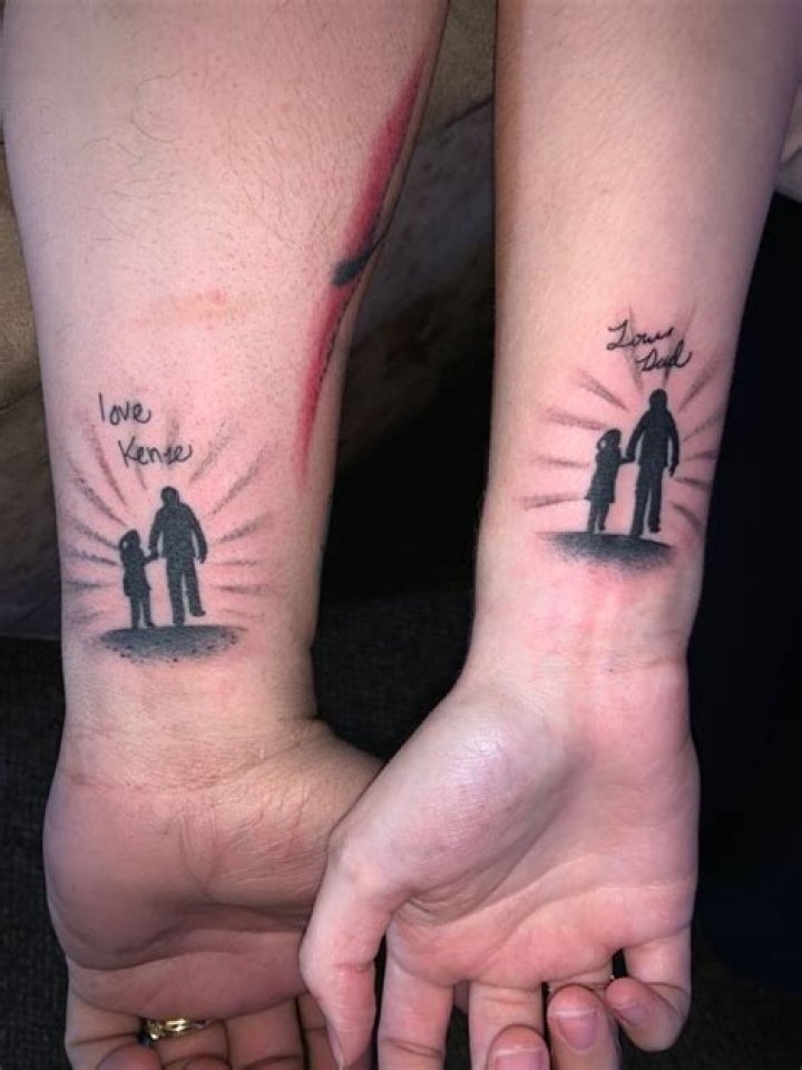 Expressions Of Love: Meaningful Sentimental Father Daughter Tattoos