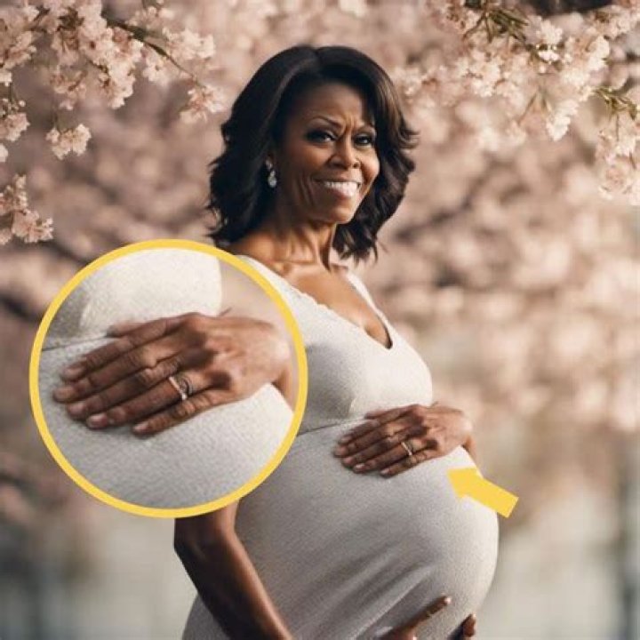 Captivating Moments: Pictures Of Michelle Obama Being Pregnant